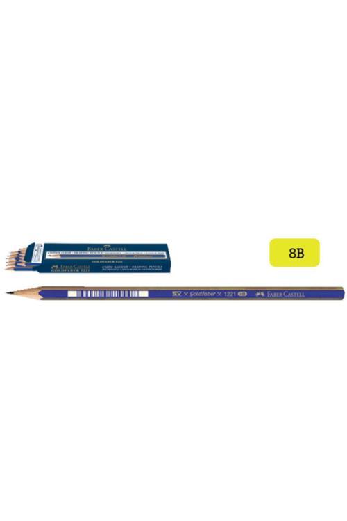 Faber-Castell Kurşun Kalem Dereceli 8B (1221) 5165 112508