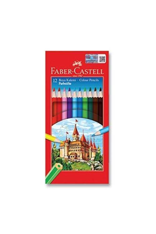Faber-Castell Kuru Boya Red Line Tam Boy 12 Renkkarton Kutu12 Li 5171 116312