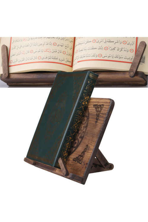 Ahşap Rahle - Kuran Okuma Rahlesi - Takva Rahle - Masaüstü Rahle - 1 Adet