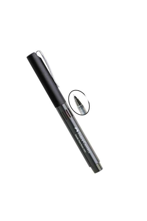 Faber-Castell Siyah Pilot Kalem Iğne Uçlu 0.5 Needle Point Roller 1 Adet 0,5 Uçlu Pilot Kalem Siyah