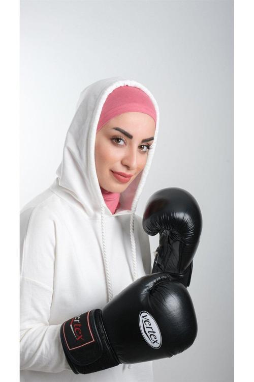 Violet Pratik Hazır Geçmeli Tesettür Bone Sandy Kumaş Spor Hijab 2113_21