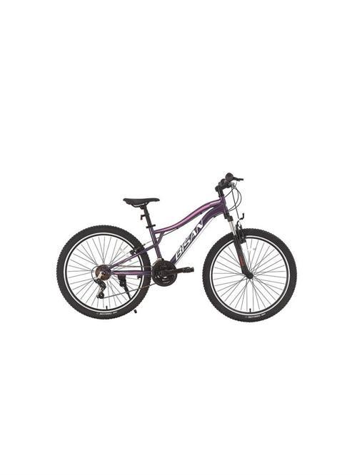GAZELLA KADIN DAĞ BİSİKLETİ 30CM V 24 JANT 18 VİTES METALİK MOR AÇIK PEMBE