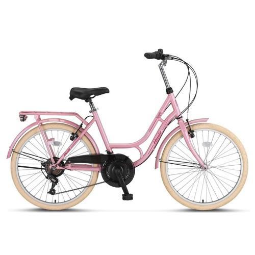 2641 STITCH-L KADIN ŞEHİR BİSİKLETİ V 26 JANT 21 VİTES PEMBE