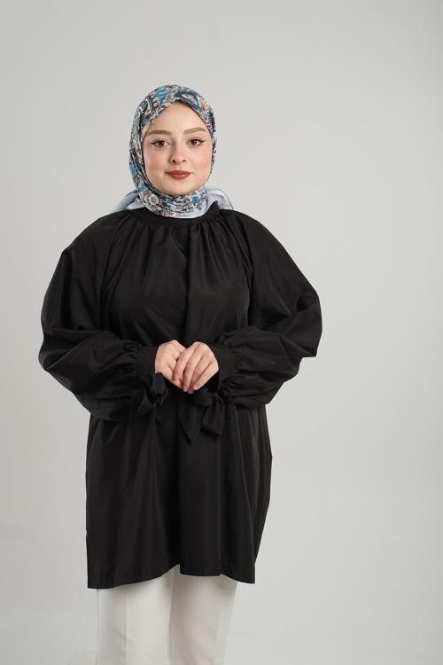 Bebe Mavisi Desenli Eşarp Bambu Çiçek Dijital Baskılı 202208_11