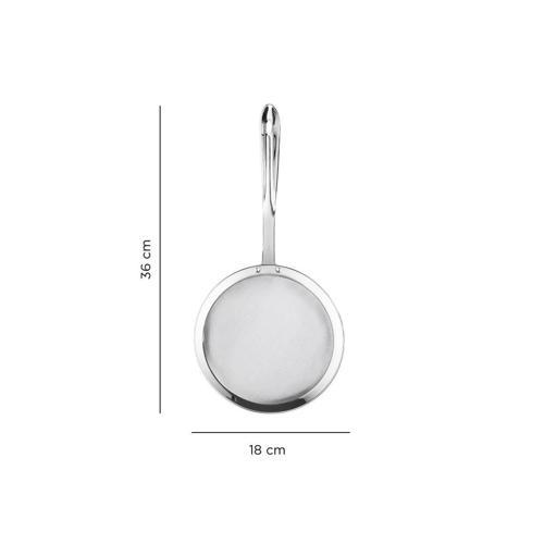 Steel Süzgeç 18 Cm