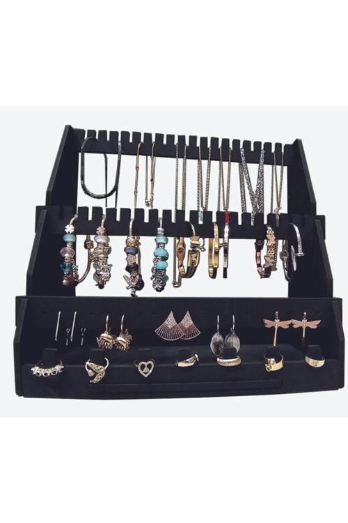 Ahşap Takı Standı Takı Düzenleyici Takı Organizeri