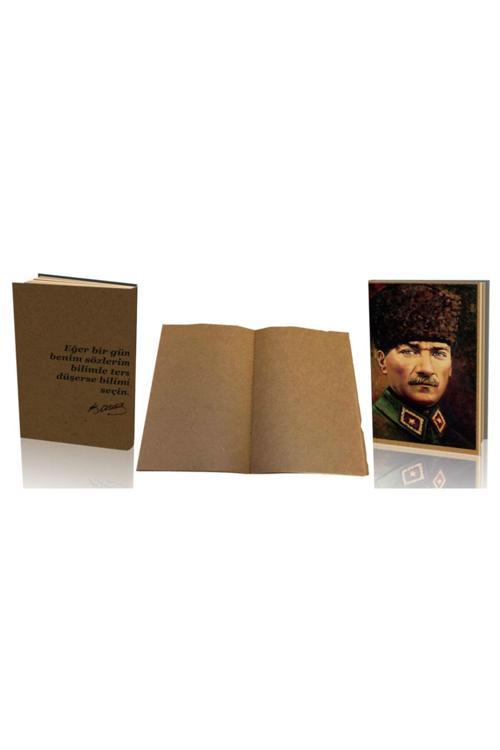 Hobi Defteri / Kraft Kağıt Anı Defteri / Nostaljik Defter