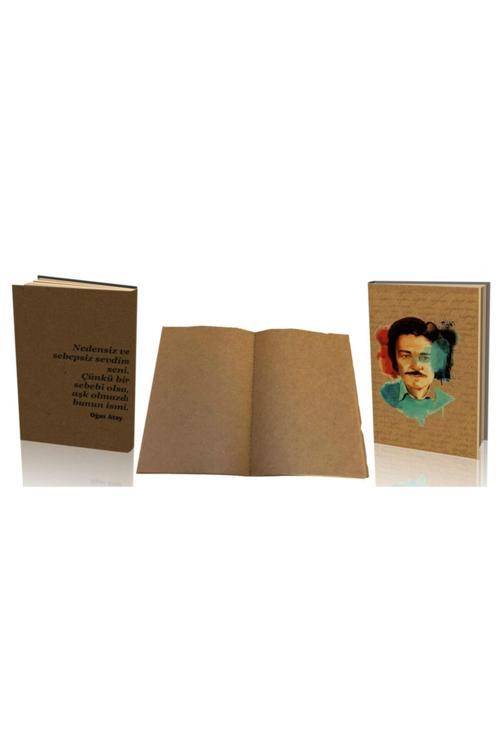 Hobi Defteri / Kraft Kağıt Anı Defteri / Nostaljik Defter