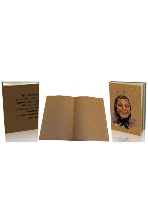 Hobi Defteri / Kraft Kağıt Anı Defteri / Nostaljik Defter