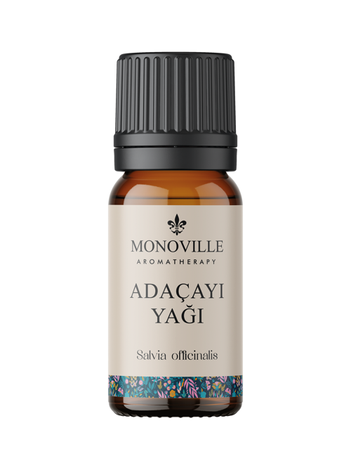 Adaçayı ( Acı Elma ) Uçucu Yağı 10 ml %100 Saf ve Doğal (Sage Essential Oil)