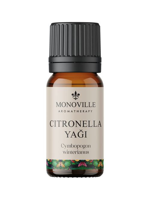 Citronella Uçucu Yağı 10 ml %100 Saf ve Doğal (Citronella Essential Oil)