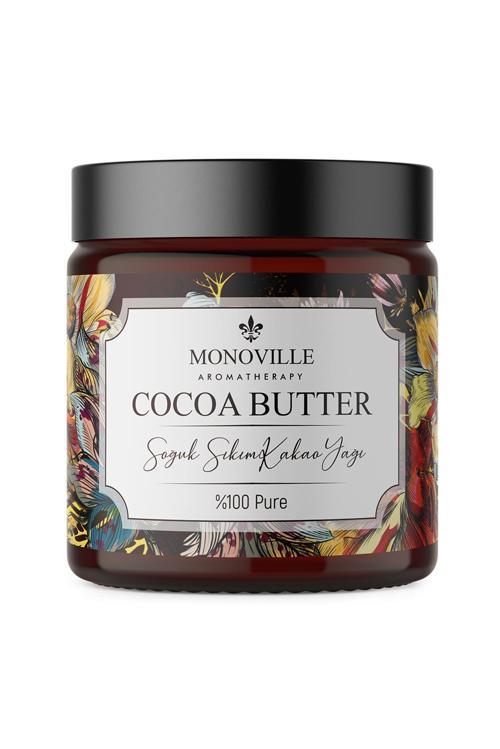 Nemlendirici Kakao Yağı 100 ml Soğuk Sıkım %100 Saf Ve Doğal (CACAO BUTTER)