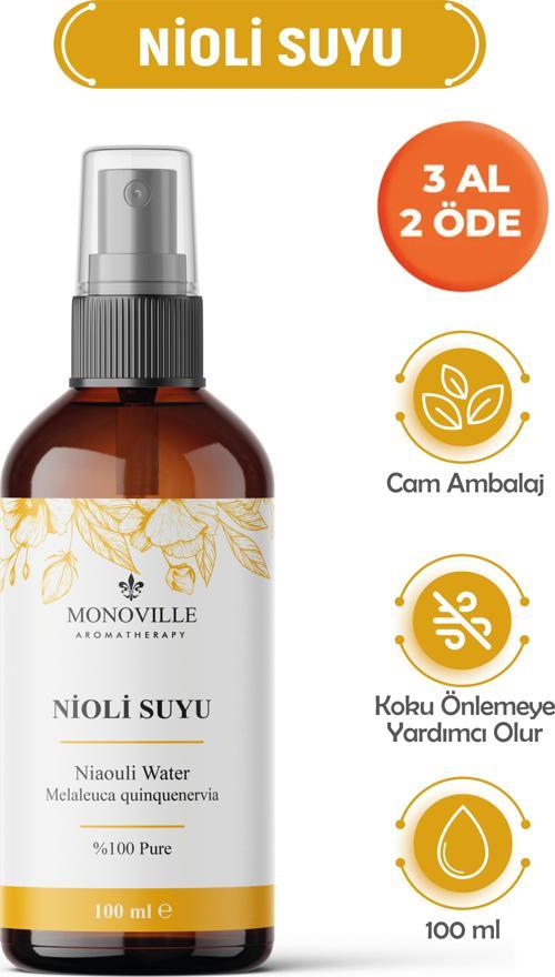 Nioli Suyu Cilt Toniği Ve Çamaşır Spreyi 100 ml ( Niaouli Water )