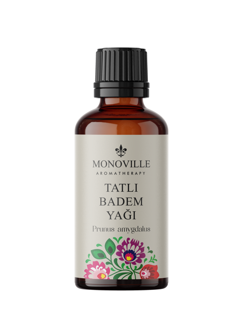 Tatlı Badem Yağı 30 ml Soğuk Sıkım %100 Saf ve Doğal (Sweet Almond Oil)