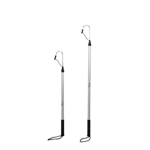 Aluminyum Balık Kancası . Çap Ø25mm, L.1390mm  Inox kanca Ø8mm x W.70mm