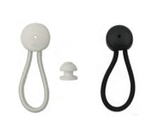 Lastikli Tente Ve Branda Klipsi Siyah