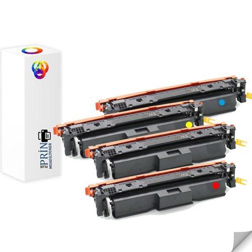 Canon i-SENSYS LBP673Cdw Muadil Toneri Takım 4 Renk CRG-069 