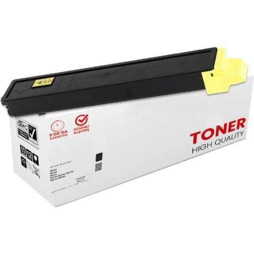 Kyocera TK-895 Uyumlu Muadil Toner FSC8020-FSC8025 - FSC8520 Sarı