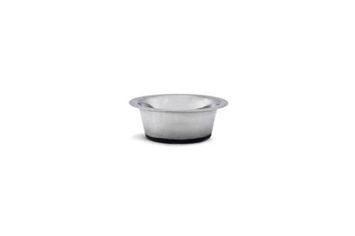 Köpek Mama Su Kabı, Kaymaz Tabanlı, Paslanmaz Çelik, 13cm, 450ml