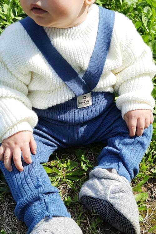 Minytrendy Kız/Erkek Bebek Triko Tayt & Kazak Alt Üst 2'Li Takım 3-24 Ay