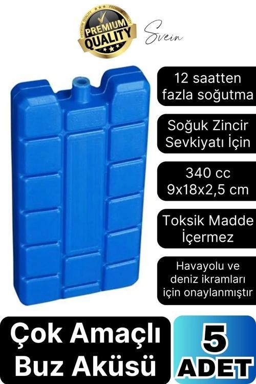 5 Adet Buz Aküsü 12 Saat Termal Soğutma Kamp Piknik Seyahat Yiyecek İçecek Çanta Soğuk Kutusu