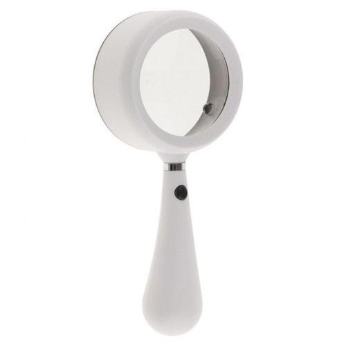 Büro Ev Ofis Hediyesi için 60x35MM Işıklı Büyüteç Okuma Çalışma El Büyüteci