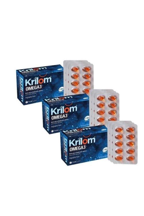 Krilom Omega 3 50 Kapsül 3 Adet