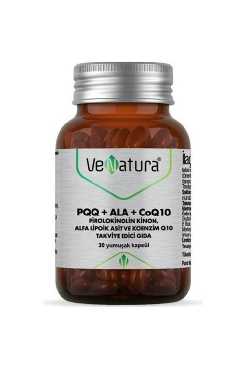 PQQ+ALA+KoenzimQ10+Alfa Lipoik Asit 30 Kapsül