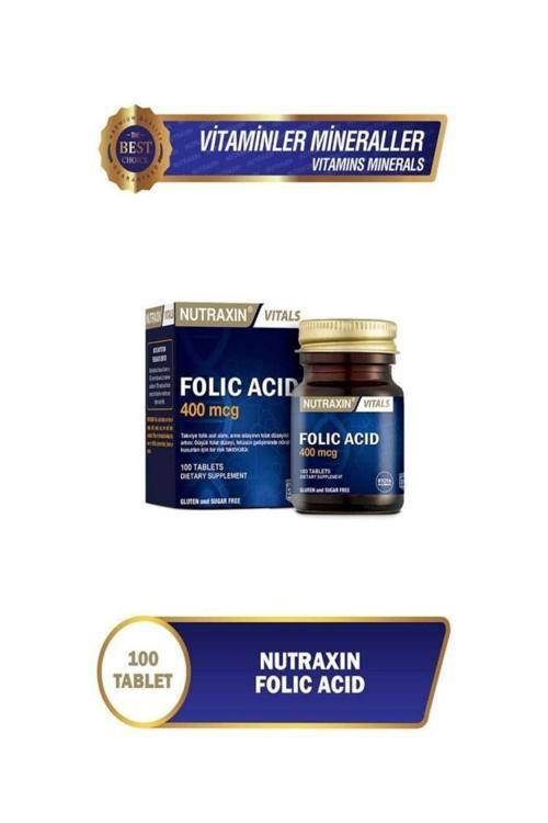Folik Asit 400 Mcg 100 Tablet