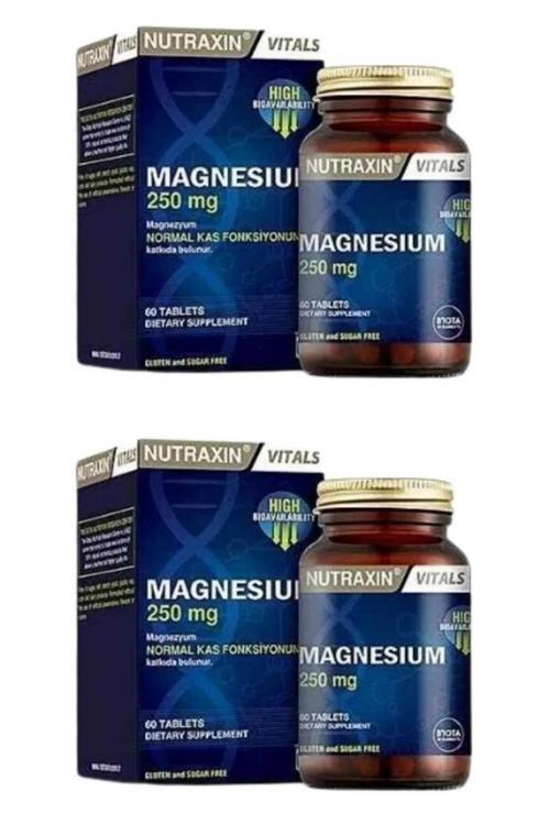 Magnesium 250 Mg 60 Tablet 2 Adet