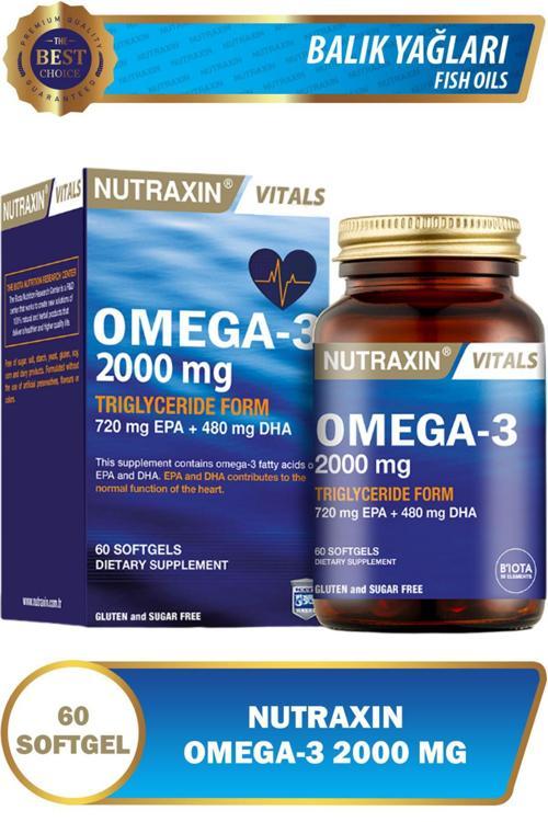Omega 3 2000 Mg 60 Tablet