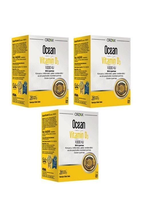 Vitamin D3 1000 IU Sprey 3 Adet