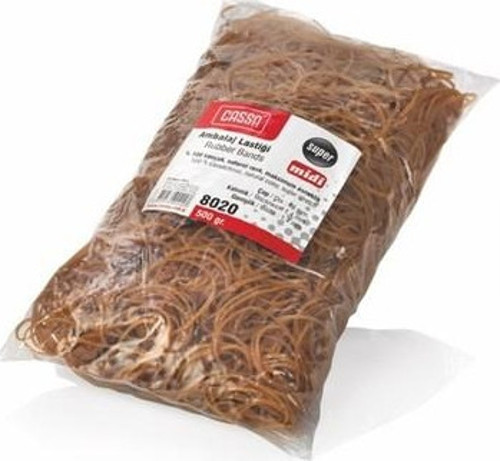 Paket Lastiği Ambalaj Lastiği Mini Kauçuk 500 Gram 32Mm 8080