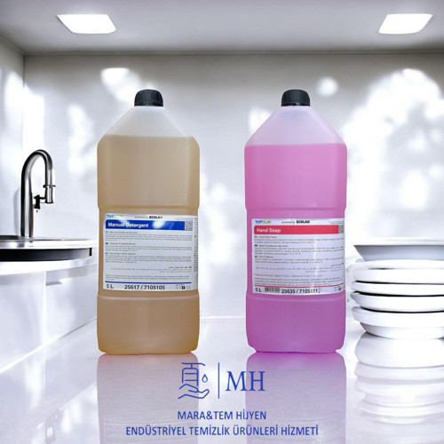 DETERGENT ELDE YIKAMA BULAŞIK DETERJANI 5 LT /ECOLAB HAND SOAP SIVI EL SABUNU 5LT