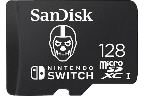 SanDisk Nintendo Switch 128GB 100MB/s microSDXC Fortnite Hafıza Kartı SDSQXAO-128G-GN6ZG
