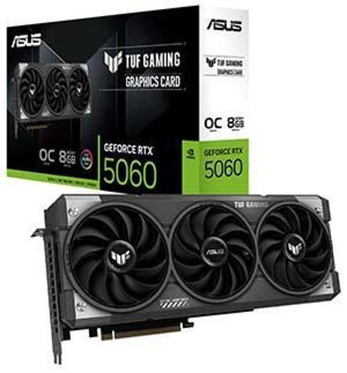 TUF-RTX5060-O8G-GAMING-NVIDIA-GEFORCE-RTX 5060-8GB GDDR7-128bit--HDMI-3xDP-DLSS3 EKRAN KARTI