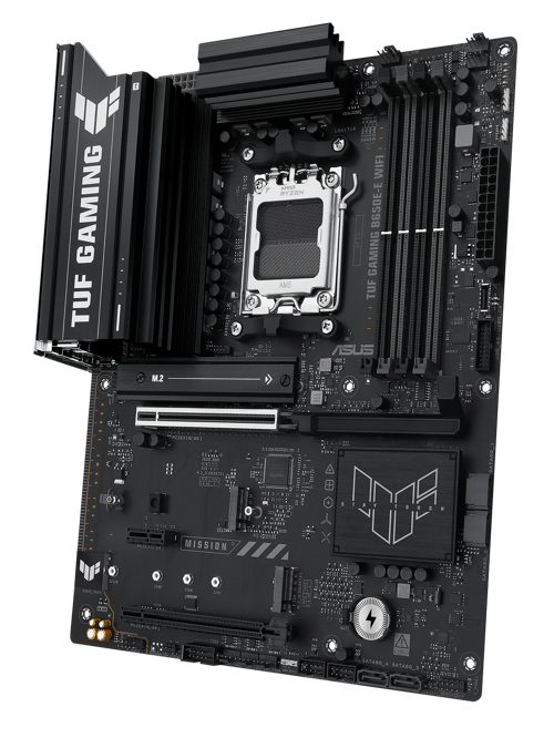 TUF GAMING B650E-E WIFI AMD B650 AM5 DDR5 8000 DP HDMI 3x M2 USB3.2 WiFi 6E + BT AURA RGB 2.5Gbit LAN ATX 8+2+1 Güç Aşamaları, 1xGen5 M.2