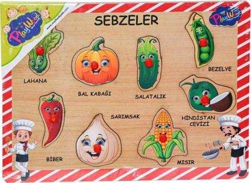 157-158 Ahşap Tutmalı Sebzeler