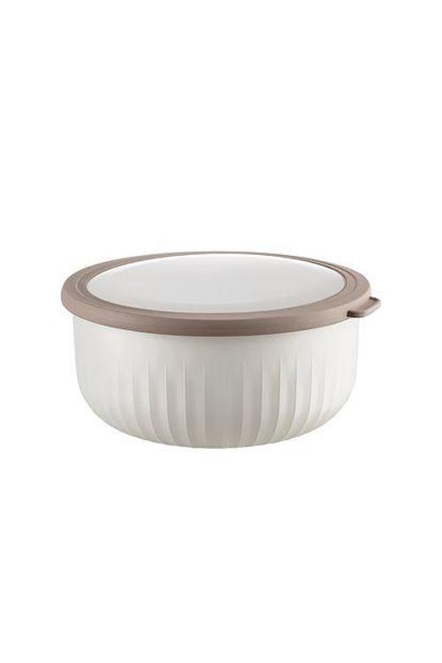 Lucca 4'lü Saklama Kabı Seti - Bej - 10 cm
