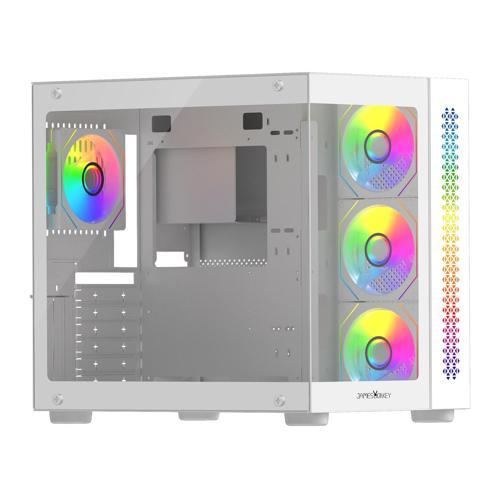 Stark S800 4xARGB Temperli Cam ATX Beyaz Gaming (Oyuncu) Kasa