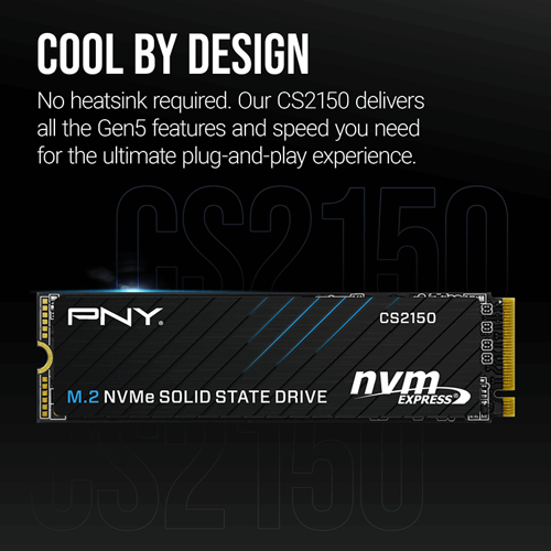 CS2150 2TB  10200/8500 NVMe PCIe Gen5x4 M.2 SSD (M280CS2150-2TB-TB)