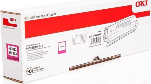 Mc853-873 7.300 Sayfa Kapasiteli Magenta Kırmızı Toner 45862838