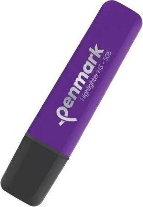 Neon Fosforlu Kalem (İşaret Kalemi) Lila Hs505-05 (10 Lu Paket)