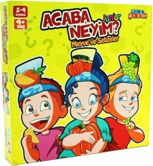 Acaba Neyim Junior Meyve ve Sebzeler Kutu Oyunu 72606