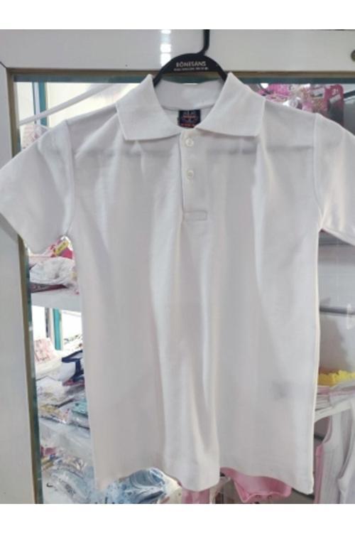 Polo Yaka Unisex Okul T-shirt