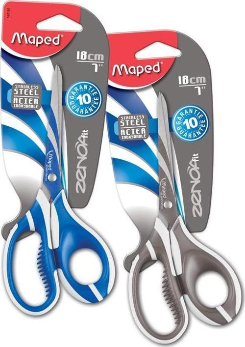 Zenoa Fit 18Cm Asimetrik Makas (Karışık Renk 1 Adet) 3154145971101