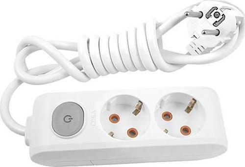 Multi-Let 2 Li Anahtarlı 1 Metre Kablolu Priz (90117201)