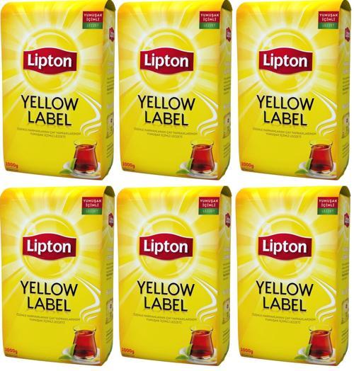 Yellow Label Siyah Çay 6x1 Kg