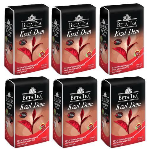 Kızıl Dem Siyah Çay 6x1 Kg