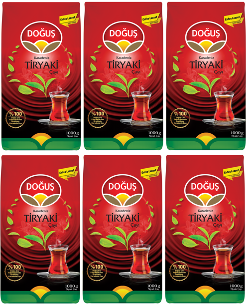 Karadeniz Tiryaki Çayı 6x1 Kg